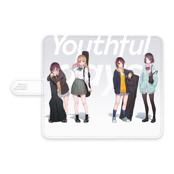 手帳型Androidケース - L - ストラップ穴 なし