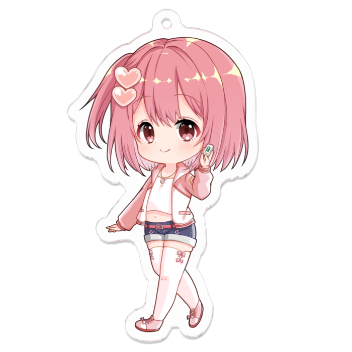 アクリルキーホルダー - 70 x 70 (mm)