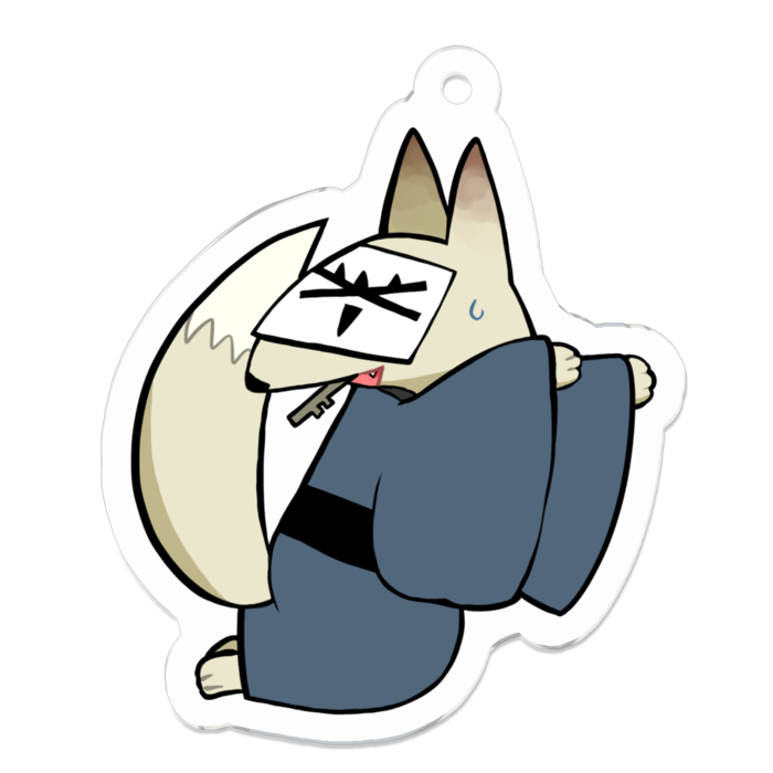 アクリルキーホルダー - 50 x 50 (mm)