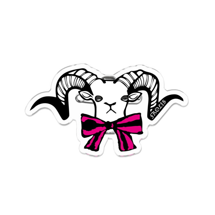 アクリルバッジ - ピンク