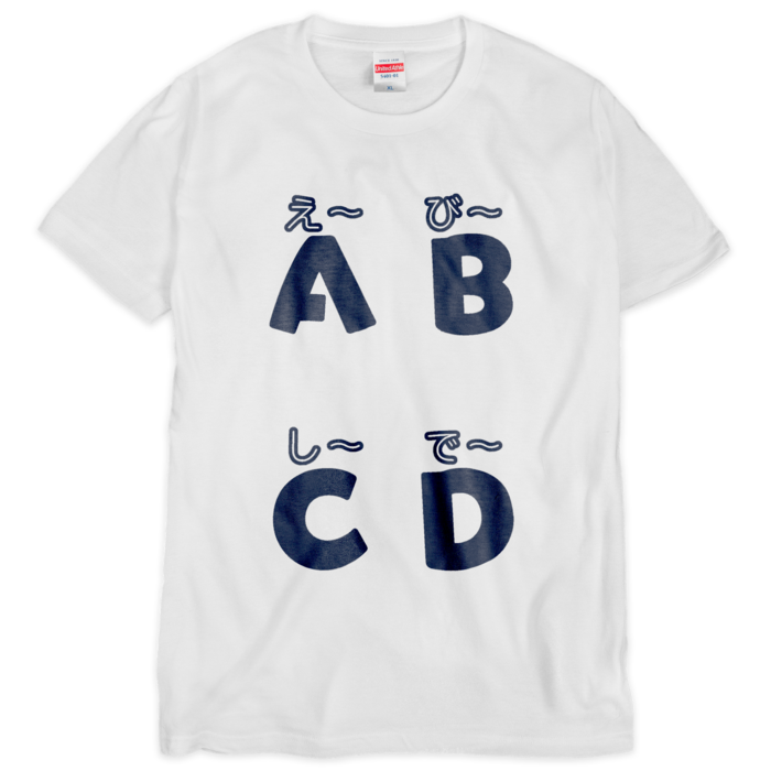 Tシャツ（シルクスクリーン印刷） - XL - 1色