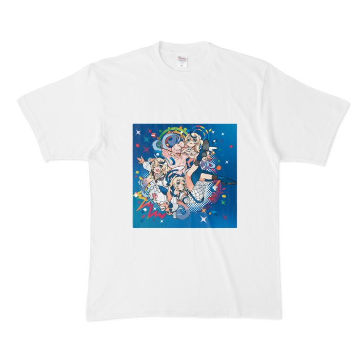 Tシャツ - XL - 青
