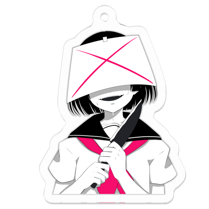 アクリルキーホルダー - 50 x 50 (mm)