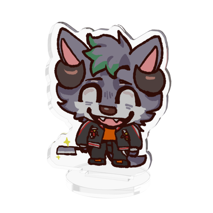 ミニカサイ アクリルフィギュア【暗黒微笑】