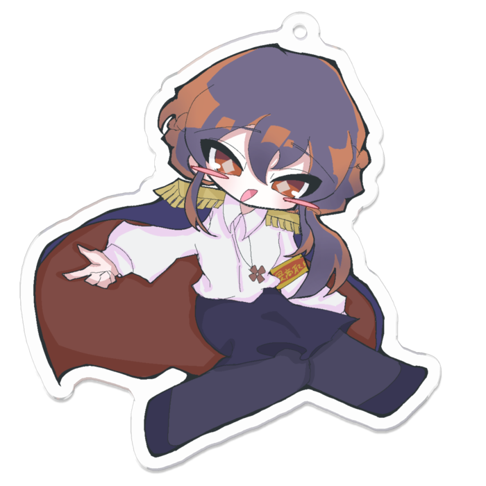 アクリルキーホルダー - 70 x 70 (mm)