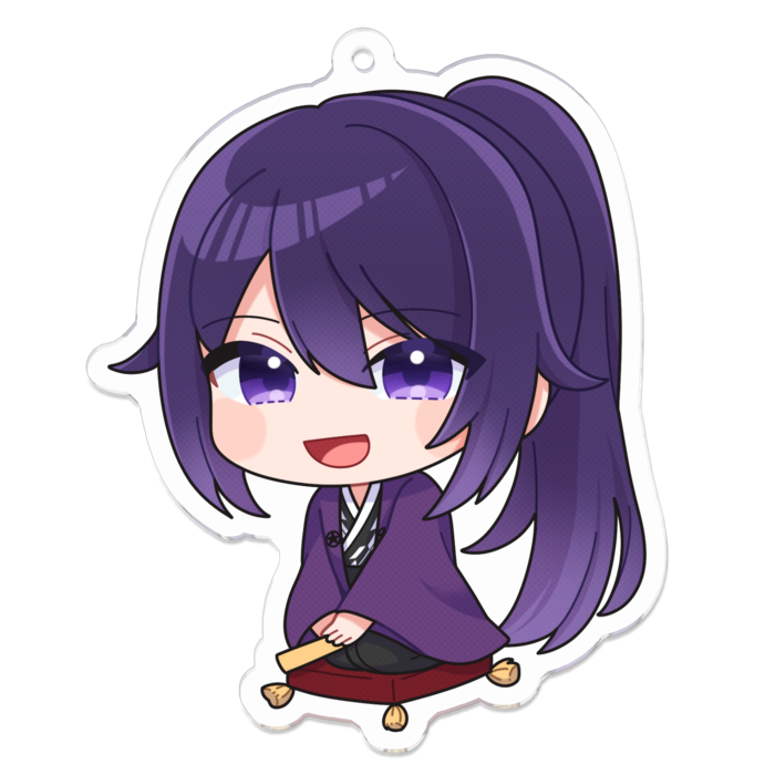 アクリルキーホルダー（コーティング） - 70 x 70 (mm)