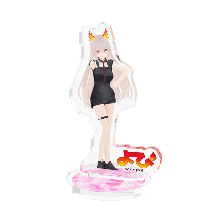 初期衣装アクリルフィギュア - 50x50mm
