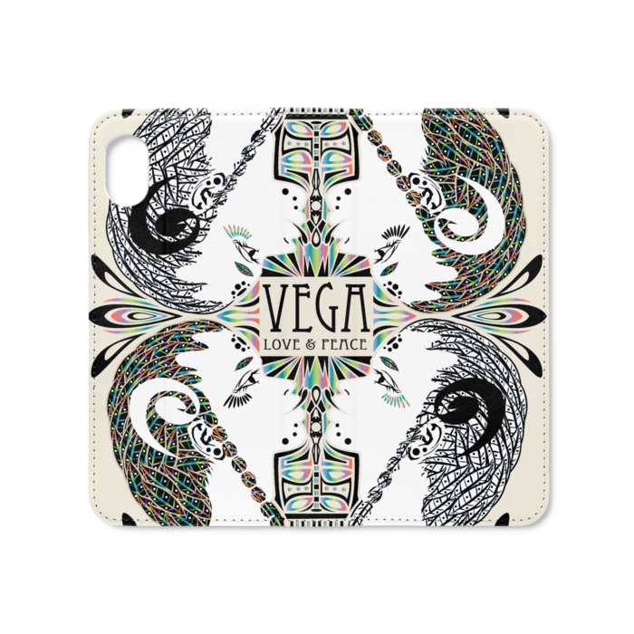 手帳型iPhoneケース（ベルトなし） - iPhone XR - ストラップ穴 なし