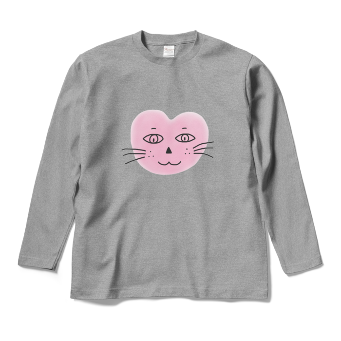 ロングスリーブTシャツ - M - 杢グレー