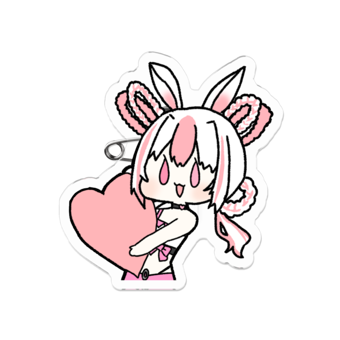アクリルバッジ - 50 x 50 (mm)