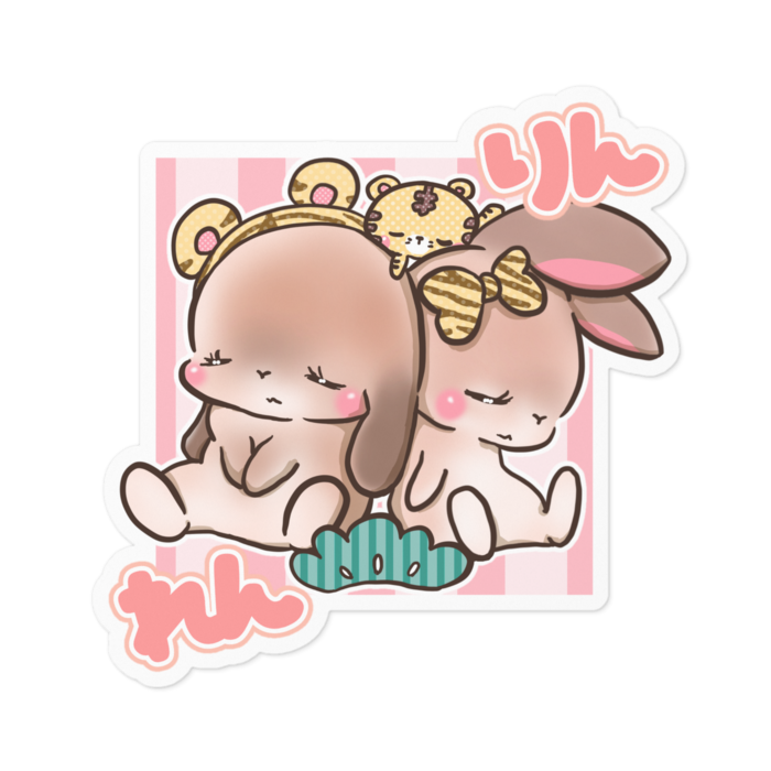 ステッカー - 100 x 100 (mm)