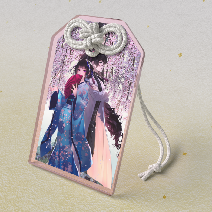 アクリルお守り - 50 × 80mm