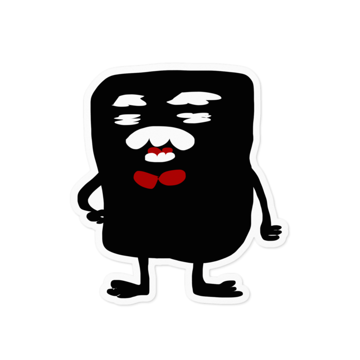 ステッカー - 100 x 100 (mm)