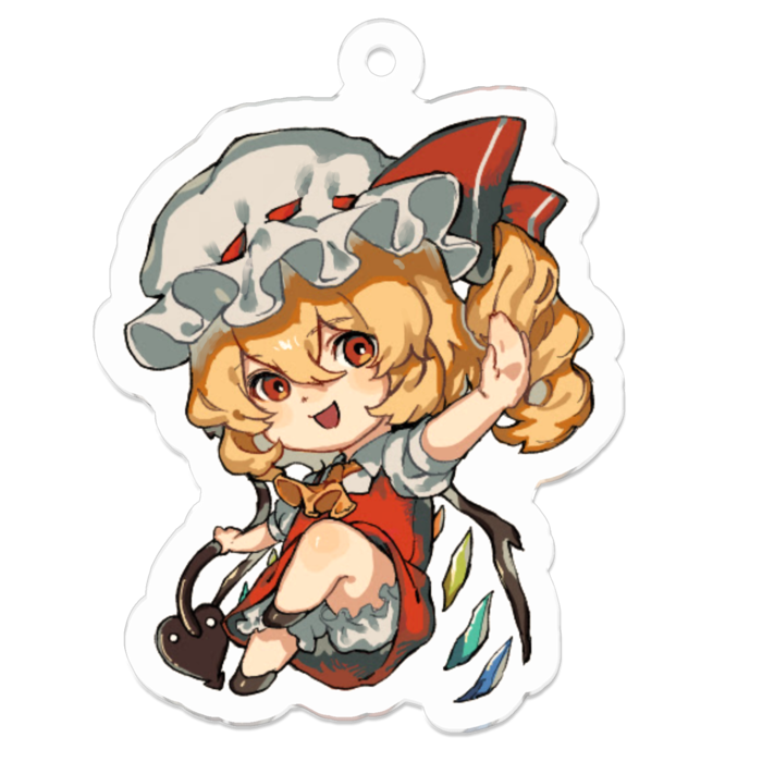 アクリルキーホルダー - 50 x 50 (mm)