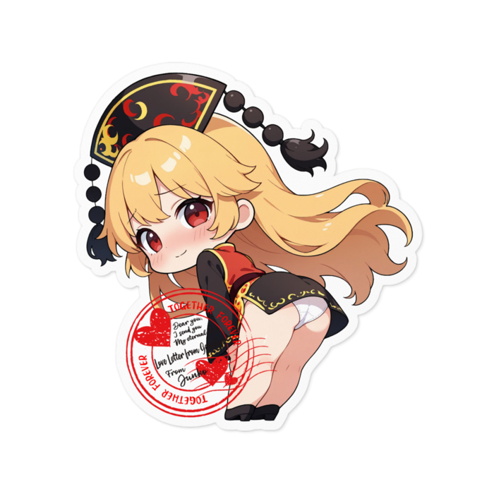 ステッカー - 100 x 100 (mm)