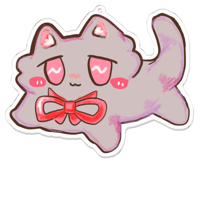 アクリルキーホルダー - 100 x 100 (mm)