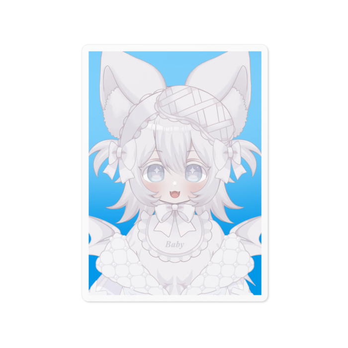 ステッカー - 100 x 100 (mm)