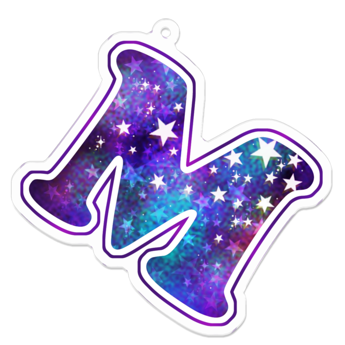 アクリルキーホルダー（コーティング） - 70 x 70 (mm)