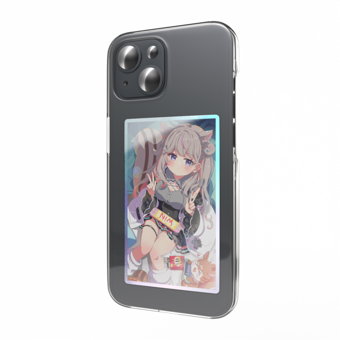 オーロラスマホステッカー -澄まし