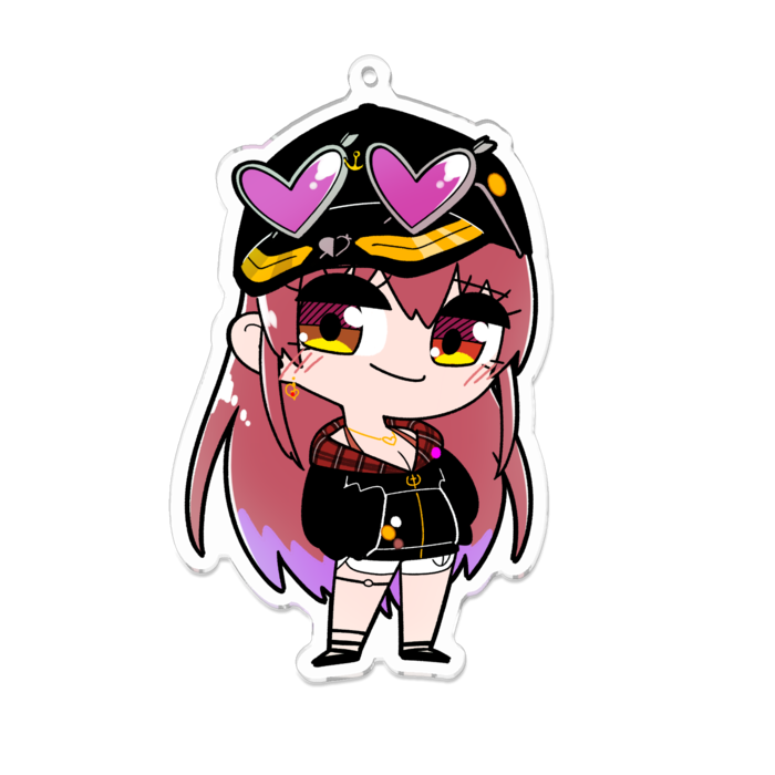 アクリルキーホルダー 大きめサイズ