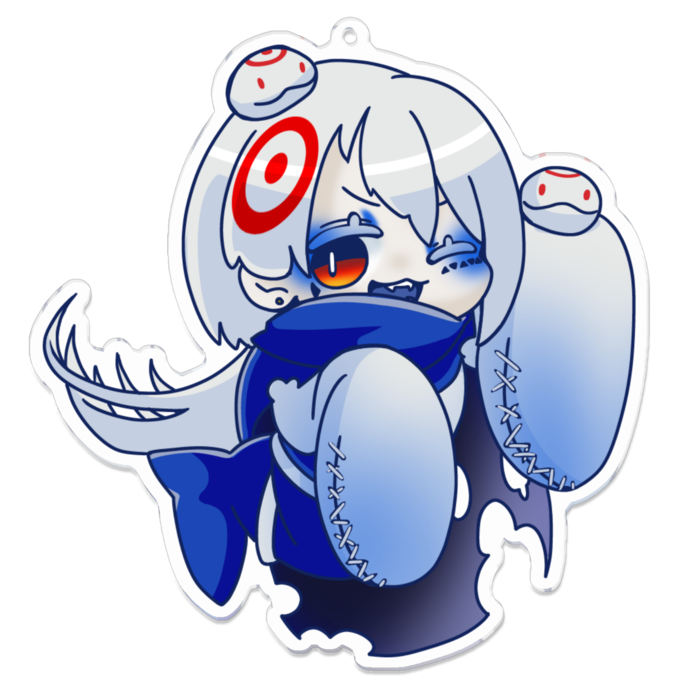 アクリルキーホルダー（コーティング） - 100 x 100 (mm)