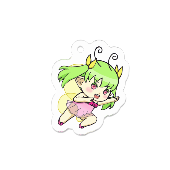 アクリルキーホルダー - 50 x 50 (mm)