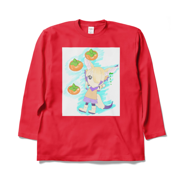 ロングスリーブTシャツ - XL - レッド