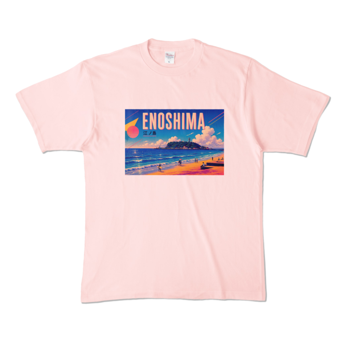 カラーTシャツ - XL - ライトピンク (淡色)