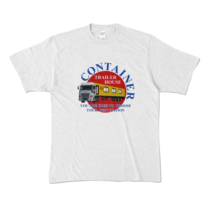 カラーTシャツ - XL - アッシュ (淡色)