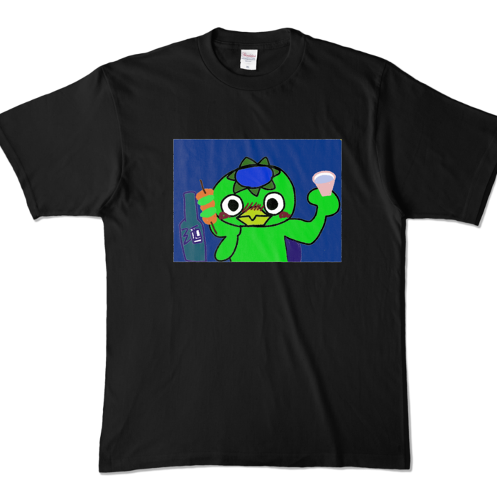 カラーTシャツ - XL - ブラック (濃色)