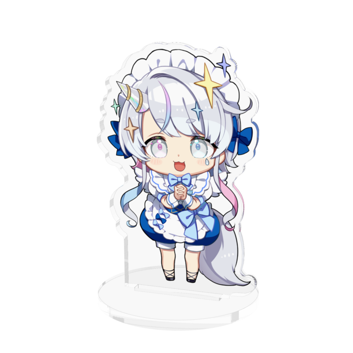 しろたん　アクリルフィギュア - 70x70mm