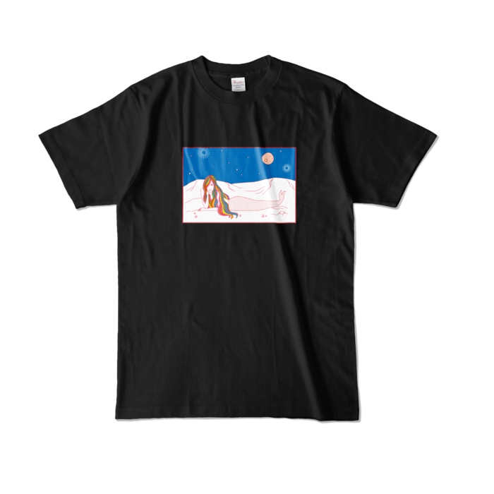 カラーTシャツ - L - ブラック (濃色)