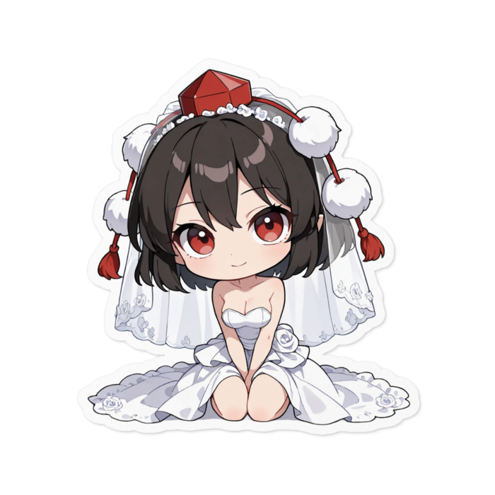 ステッカー - 100 x 100 (mm)(キャラのみ)