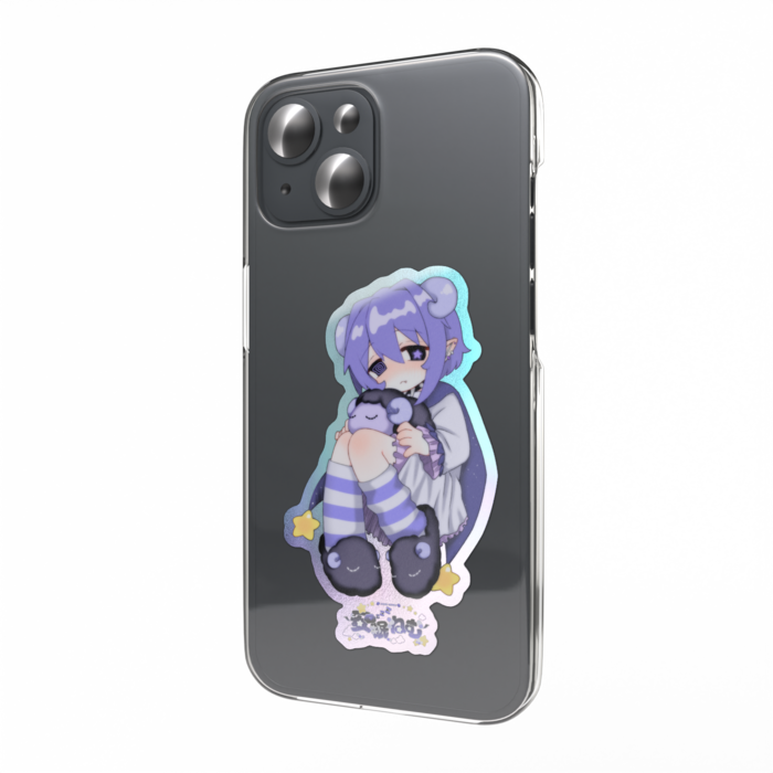 オーロラスマホステッカー - 縦