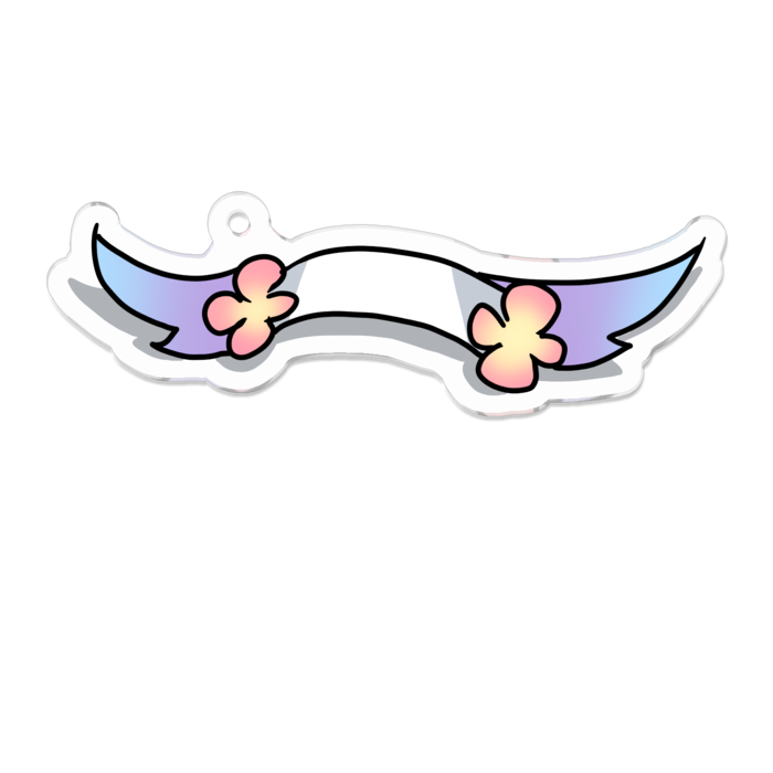 アクリルキーホルダー - 70 x 70 (mm)