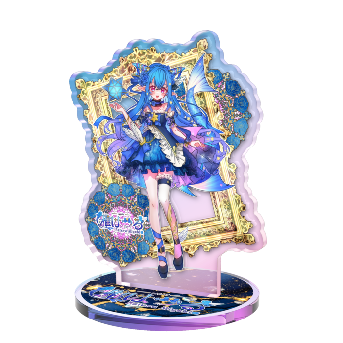 背景付きキービジュアルオーロラアクスタ - 70 × 70mm