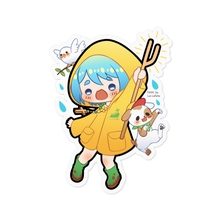 ステッカー - 100 x 100 (mm)