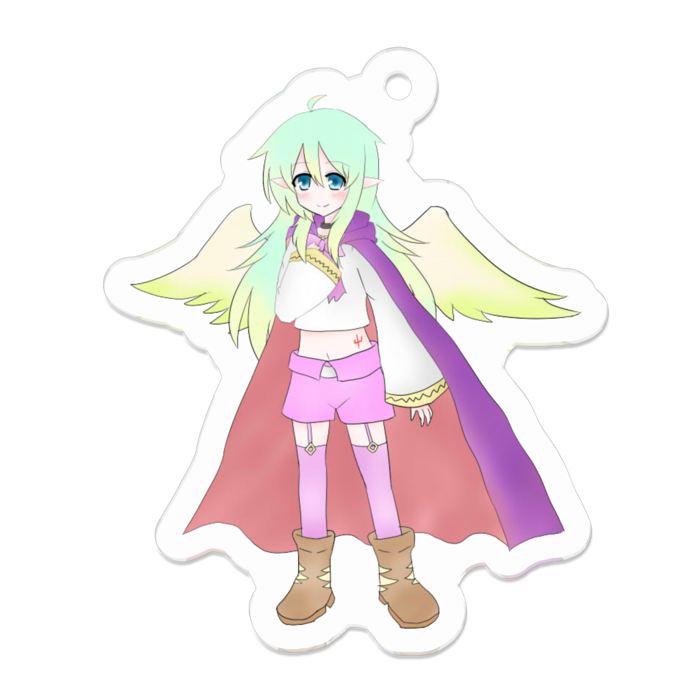 アクリルキーホルダー - 50 x 50 (mm)