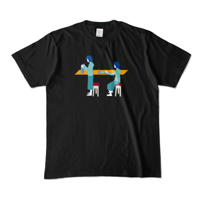 カラーTシャツ - M - ブラック (濃色)