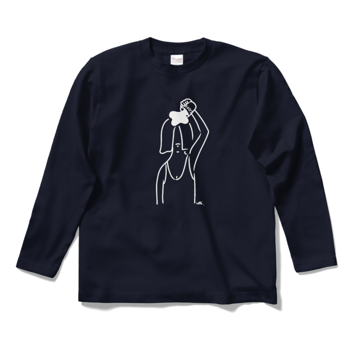 ロングスリーブTシャツ - S - ネイビー