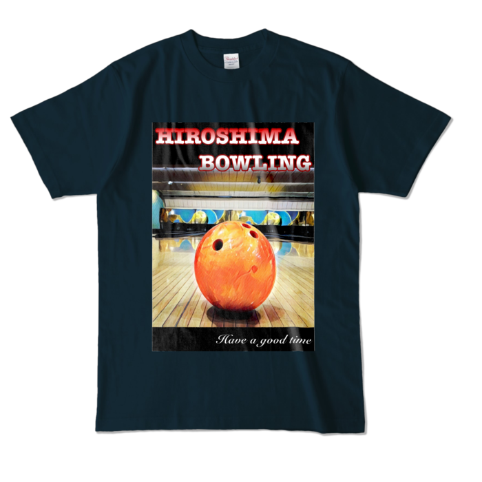 カラーTシャツ - L - ネイビー (濃色)