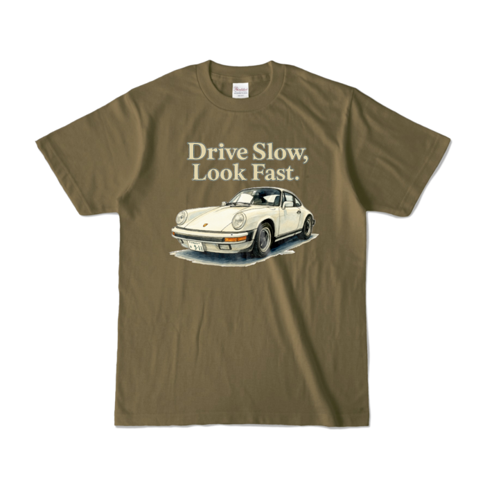 カラーTシャツ - S - オリーブ (濃色)