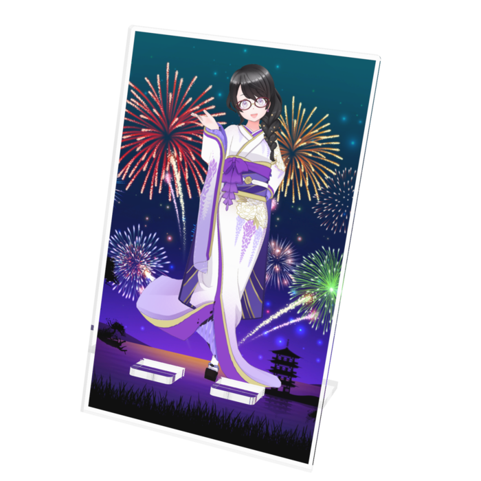 アクリルスマホスタンド - 100x160mm