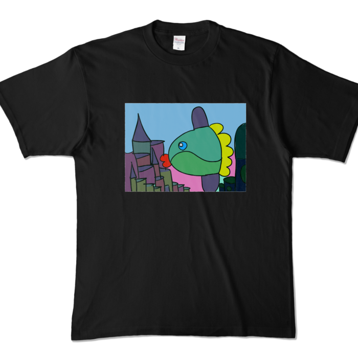 カラーTシャツ - XL - ブラック (濃色)