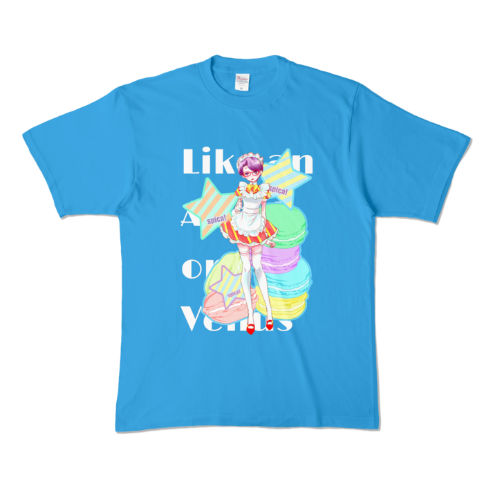 カラーTシャツ - XL - ターコイズ (濃色)