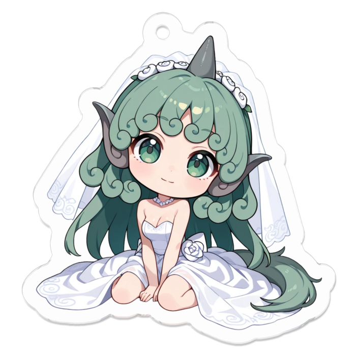 アクリルキーホルダー - 50 x 50 (mm)(キャラのみ)