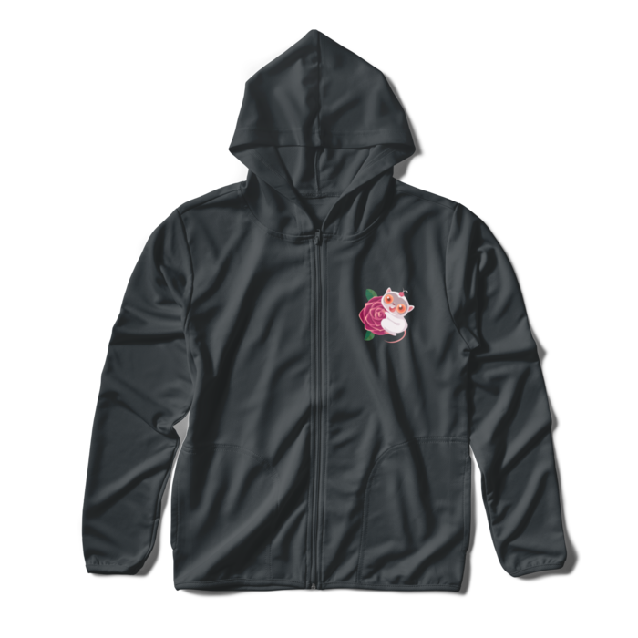 ジップパーカー - S - ダークグレー