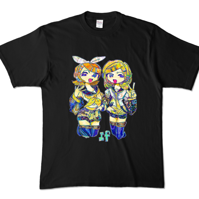 カラーTシャツ - XL - ブラック (濃色)