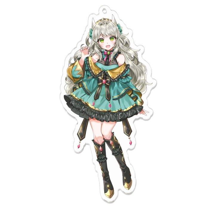 アクリルキーホルダー - 100 x 100 (mm)