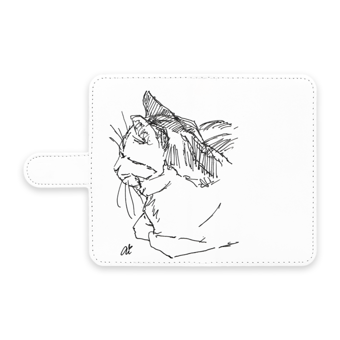 手帳型Androidケース - S - ストラップ穴 なし
